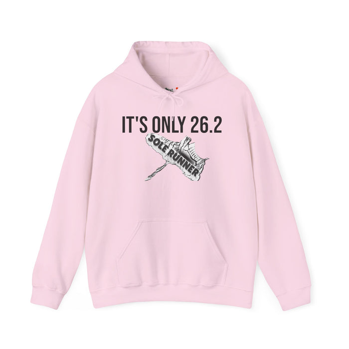 It's Only 26.2: Unisex Heavy Blend™ Hooded Sweatshirt