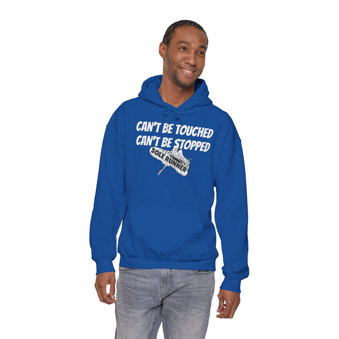Can't Be Touched. Can't Be Stopped: Unisex Heavy Blend™ Hooded Sweatshirt