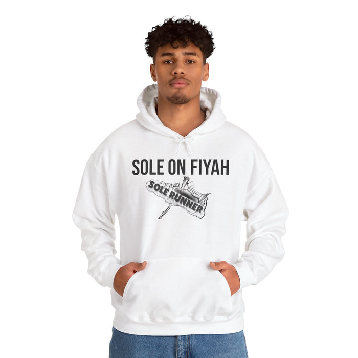 Sole On Fiyah: Unisex Heavy Blend™ Hooded Sweatshirt