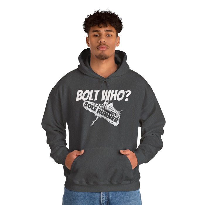 Bolt Who?: Unisex Heavy Blend™ Hooded Sweatshirt