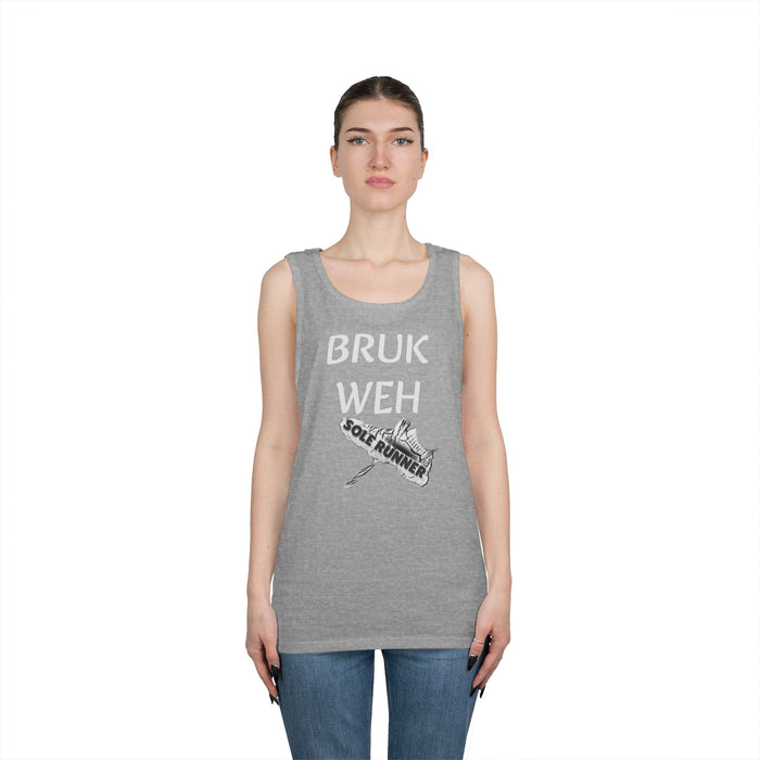 Bruk Weh: Unisex Heavy Cotton Tank Top