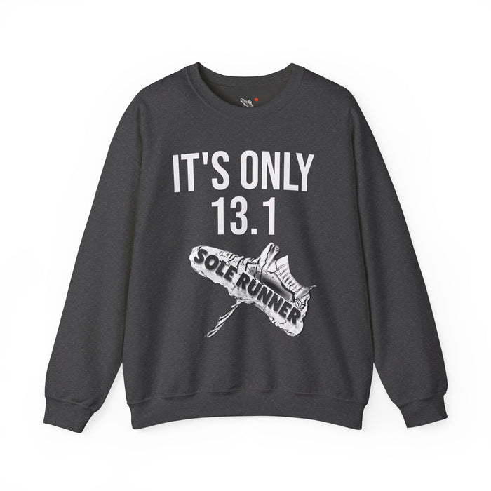 It's Only 13.1: Unisex Heavy Blend™ Crewneck Sweatshirt