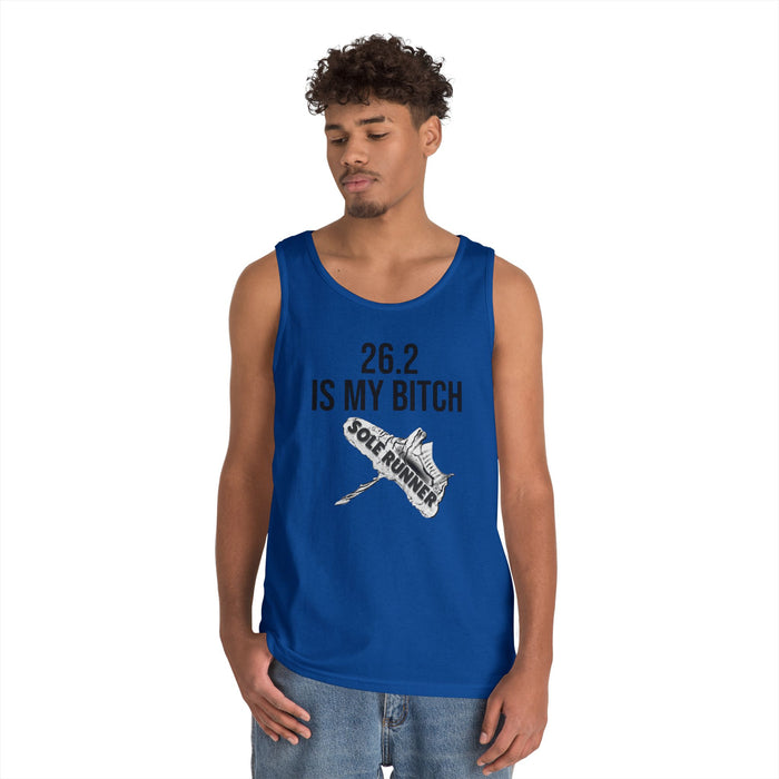 26.2 Is My Bitch: Unisex Heavy Cotton Tank Top