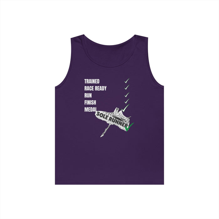 Trained To Medal: Unisex Heavy Cotton Tank Top