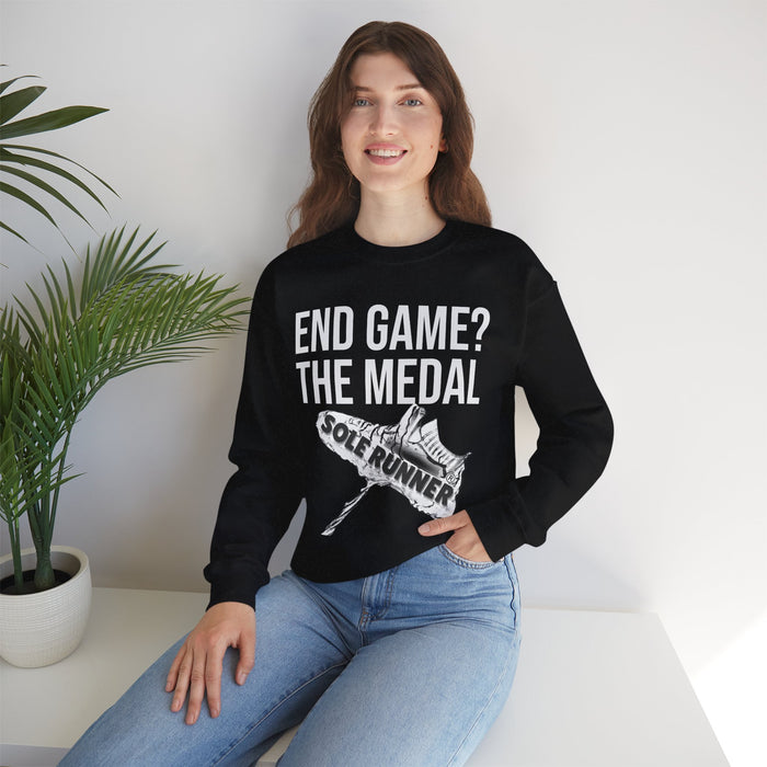 Endgame? The Medal: Unisex Heavy Blend™ Crewneck Sweatshirt