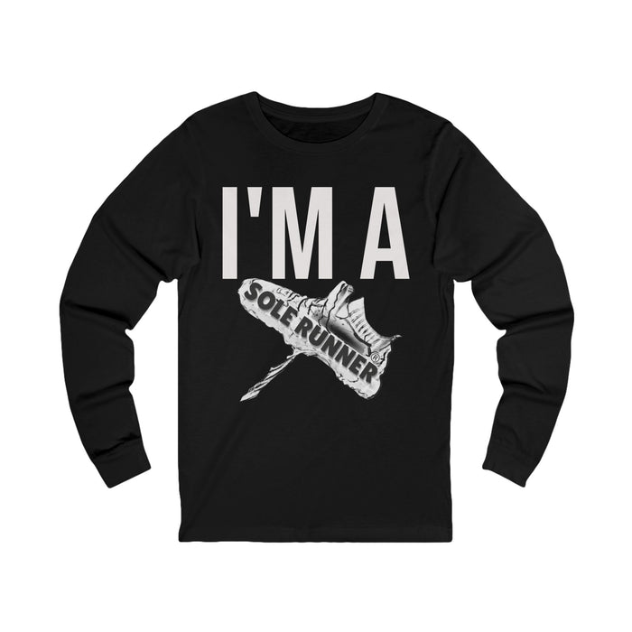 I'm Sole Runner®: Unisex Jersey Long Sleeve Tee