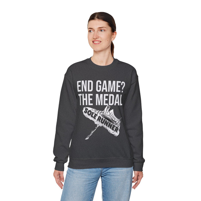 Endgame? The Medal: Unisex Heavy Blend™ Crewneck Sweatshirt