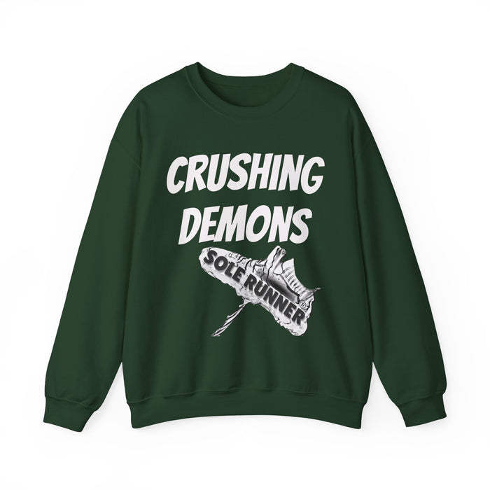 Crushing Demons: Unisex Heavy Blend™ Crewneck Sweatshirt
