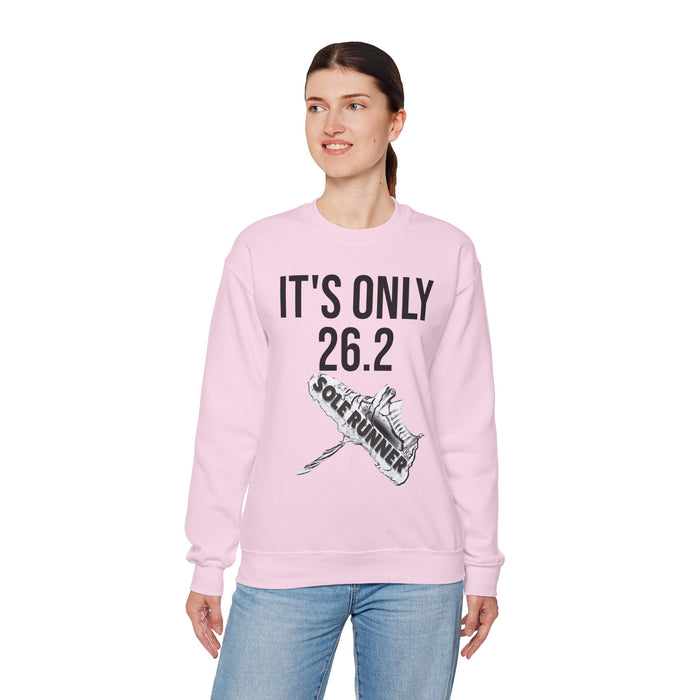 It's Only 26.2: Unisex Heavy Blend™ Crewneck Sweatshirt