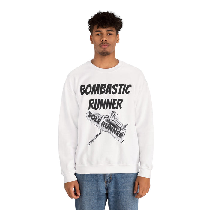 Bombastic Runner: Unisex Heavy Blend™ Crewneck Sweatshirt