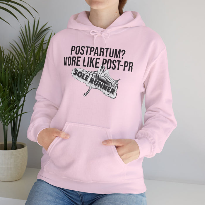 Postpartum? More Like Post-PR: Unisex Heavy Blend™ Hooded Sweatshirt