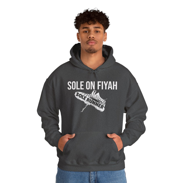 Sole On Fiyah: Unisex Heavy Blend™ Hooded Sweatshirt
