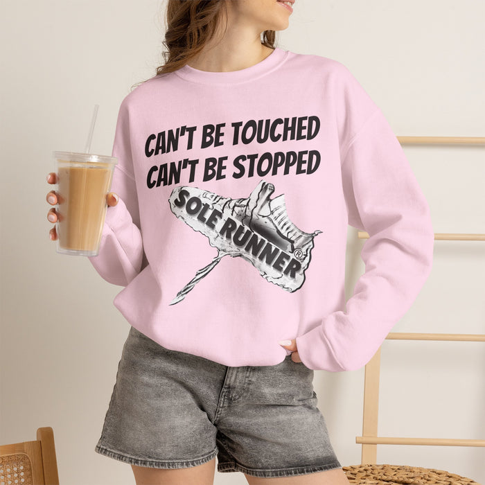 Can't Be Touched. Can't Be Stopped: Unisex Heavy Blend™ Crewneck Sweatshirt