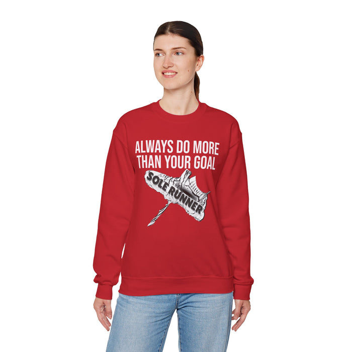 Always Do More Than Your Goal: Unisex Heavy Blend™ Crewneck Sweatshirt