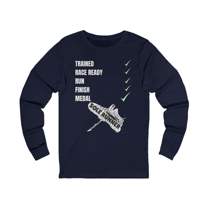Trained To Medal: Unisex Jersey Long Sleeve Tee