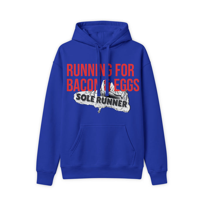 Running For Bacon & Eggs: Unisex Hammer Maxweight Hooded Sweatshirt