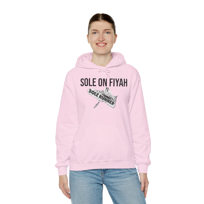 Sole On Fiyah: Unisex Heavy Blend™ Hooded Sweatshirt