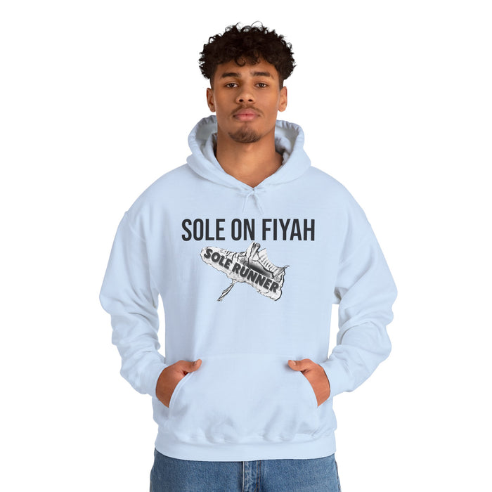 Sole On Fiyah: Unisex Heavy Blend™ Hooded Sweatshirt