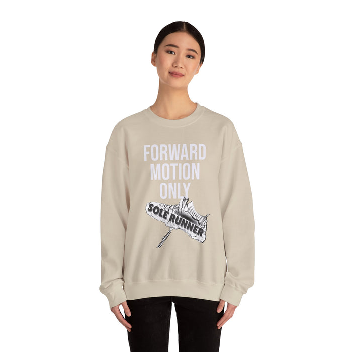 Forward Motion Only: Unisex Heavy Blend™ Crewneck Sweatshirt