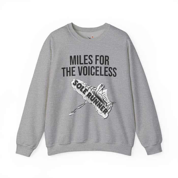 Miles For The Voiceless: Unisex Heavy Blend™ Crewneck Sweatshirt