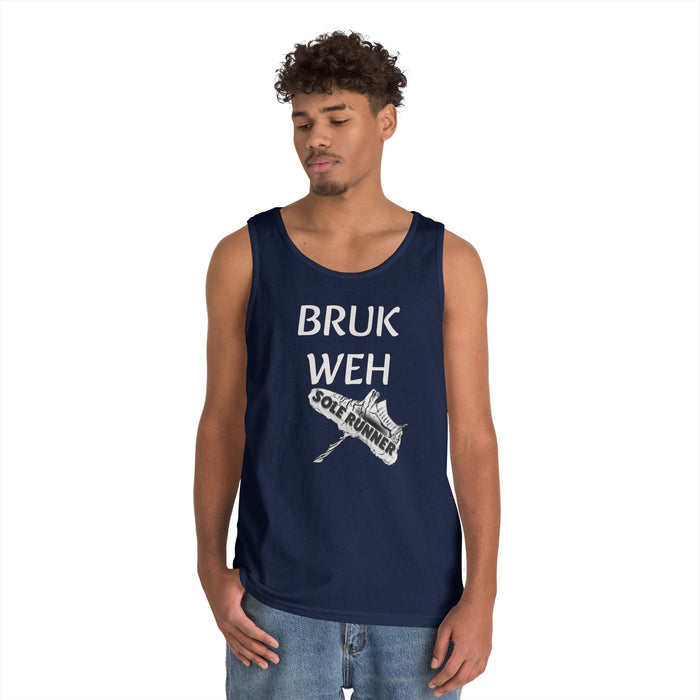 Bruk Weh: Unisex Heavy Cotton Tank Top