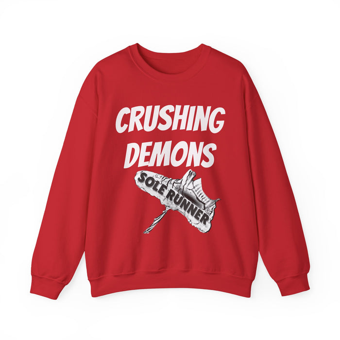 Crushing Demons: Unisex Heavy Blend™ Crewneck Sweatshirt