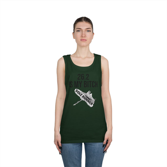 26.2 Is My Bitch: Unisex Heavy Cotton Tank Top