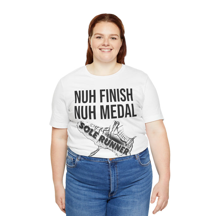 Nuh Finish Nuh Medal: Unisex Jersey Short Sleeve Tee