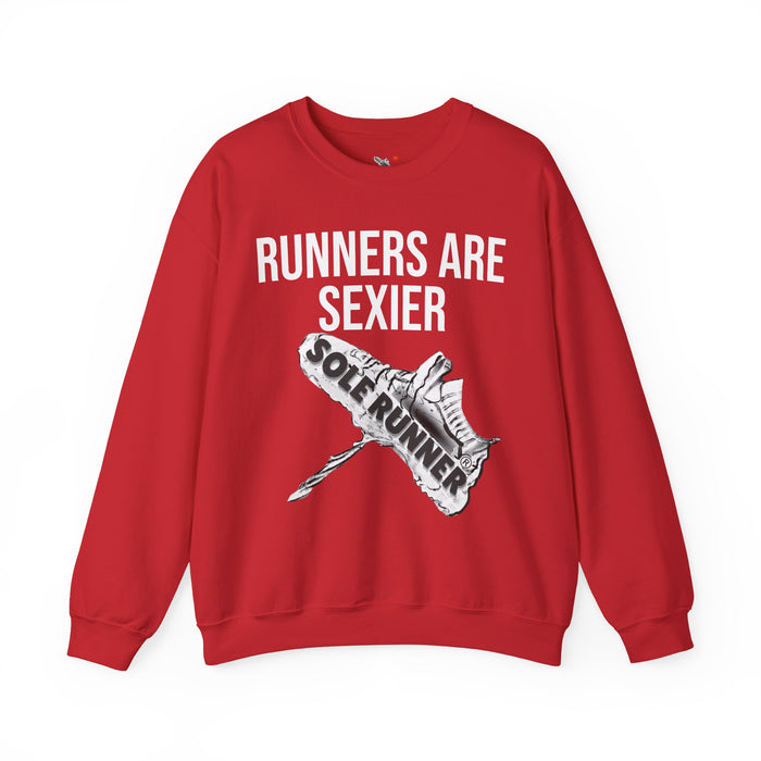 Runners Are Sexier: Unisex Heavy Blend™ Crewneck Sweatshirt