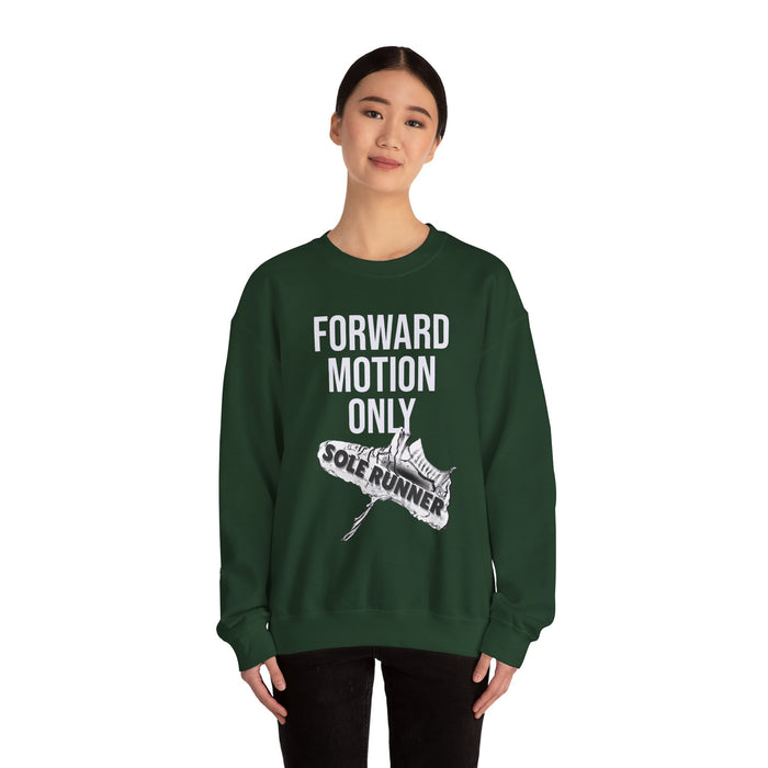 Forward Motion Only: Unisex Heavy Blend™ Crewneck Sweatshirt