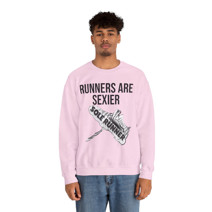 Runners Are Sexier: Unisex Heavy Blend™ Crewneck Sweatshirt