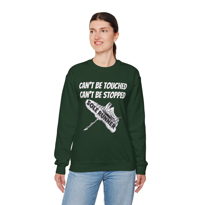 Can't Be Touched. Can't Be Stopped: Unisex Heavy Blend™ Crewneck Sweatshirt
