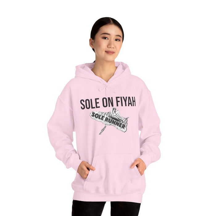 Sole On Fiyah: Unisex Heavy Blend™ Hooded Sweatshirt