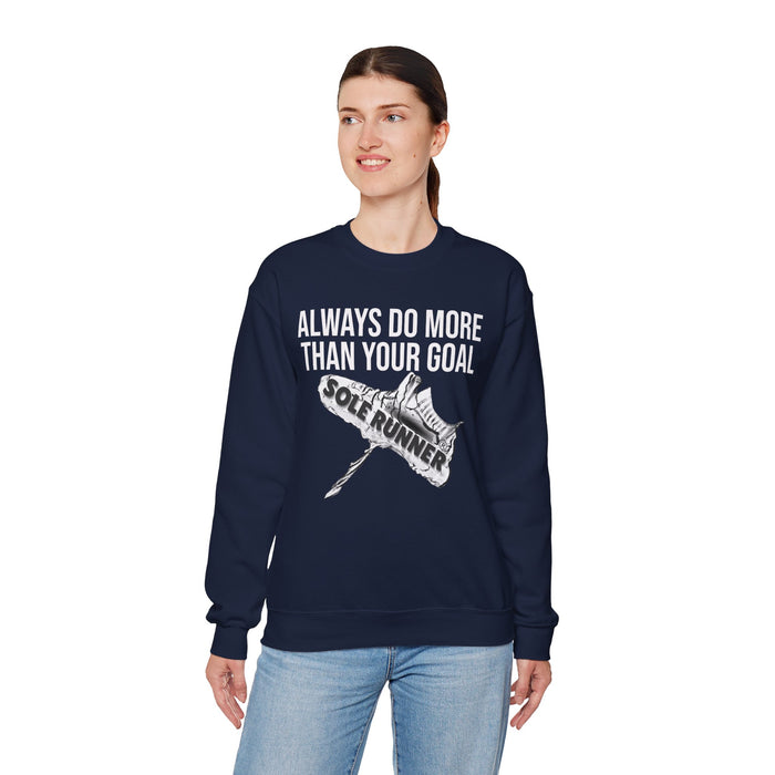 Always Do More Than Your Goal: Unisex Heavy Blend™ Crewneck Sweatshirt