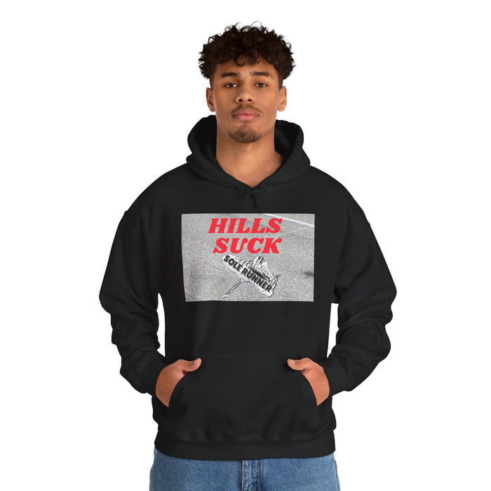 Hills Suck: Unisex Heavy Blend™ Hooded Sweatshirt