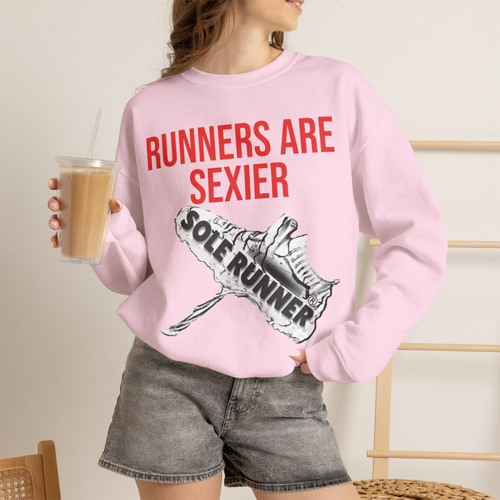 Runners Are Sexier: Unisex Heavy Blend™ Crewneck Sweatshirt