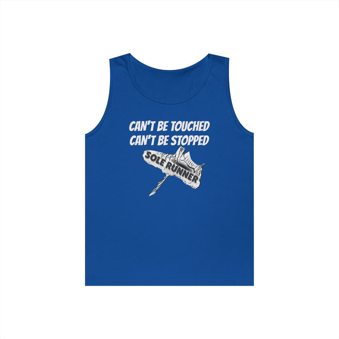 Can't Be Touched Can't Be Stopped: Unisex Heavy Cotton Tank Top