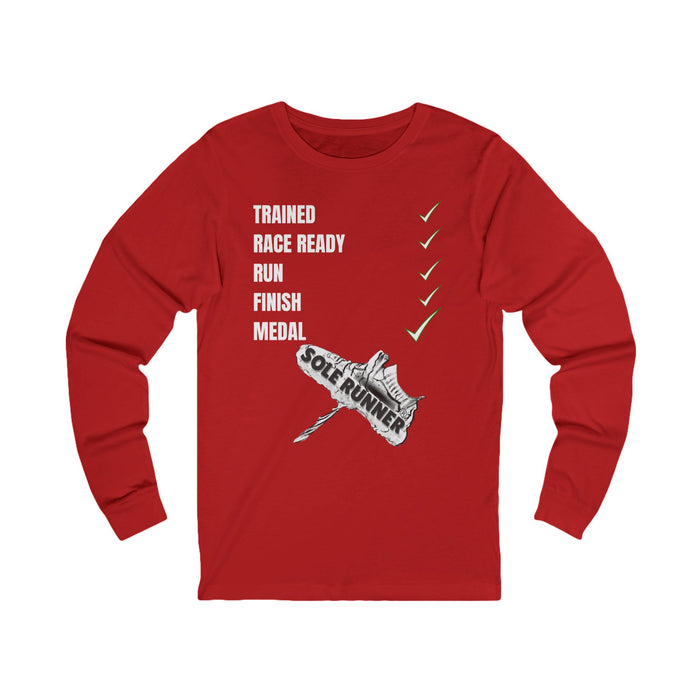 Trained To Medal: Unisex Jersey Long Sleeve Tee