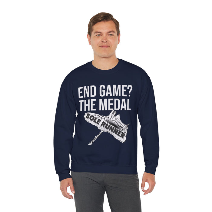 Endgame? The Medal: Unisex Heavy Blend™ Crewneck Sweatshirt