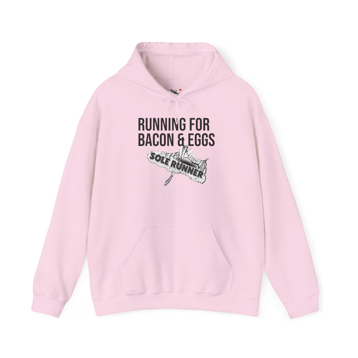 Running For Bacon & Eggs: Unisex Heavy Blend™ Hooded Sweatshirt