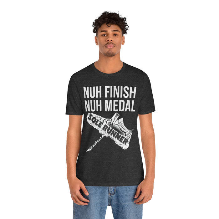 Nuh Finish Nuh Medal: Unisex Jersey Short Sleeve Tee