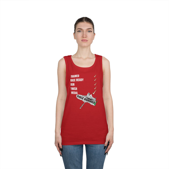 Trained To Medal: Unisex Heavy Cotton Tank Top