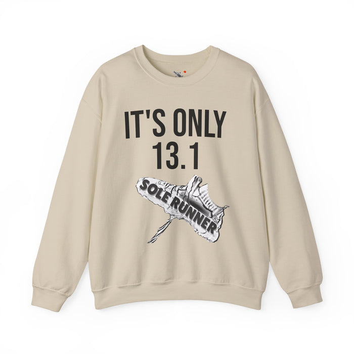 It's Only 13.1: Unisex Heavy Blend™ Crewneck Sweatshirt