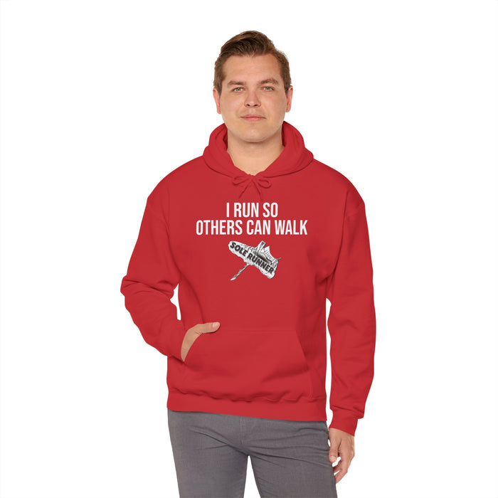 I Run So Others Can Walk: Unisex Heavy Blend™ Hooded Sweatshirt
