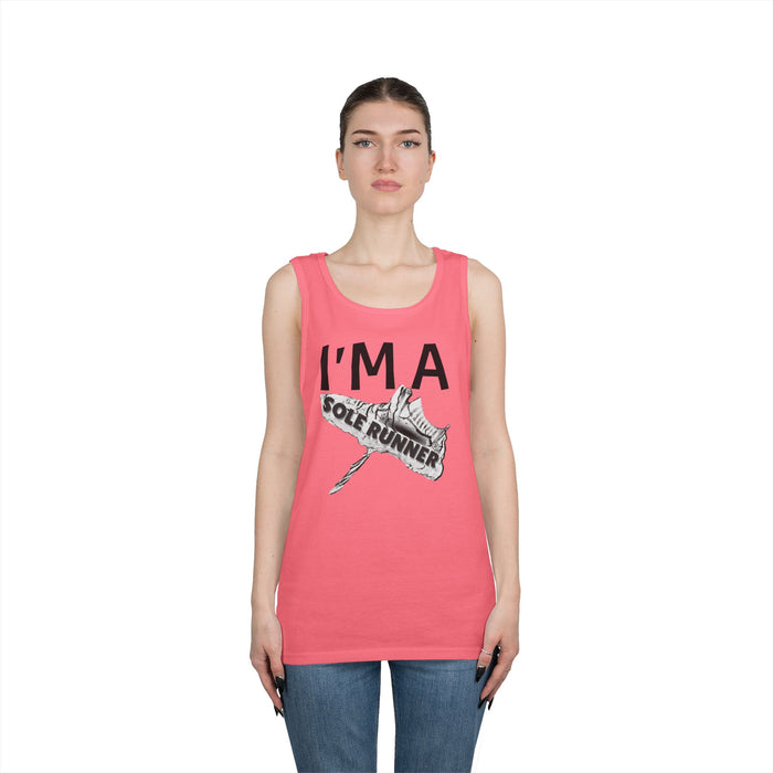 I'm A Sole Runner® Unisex Heavy Cotton Tank Top