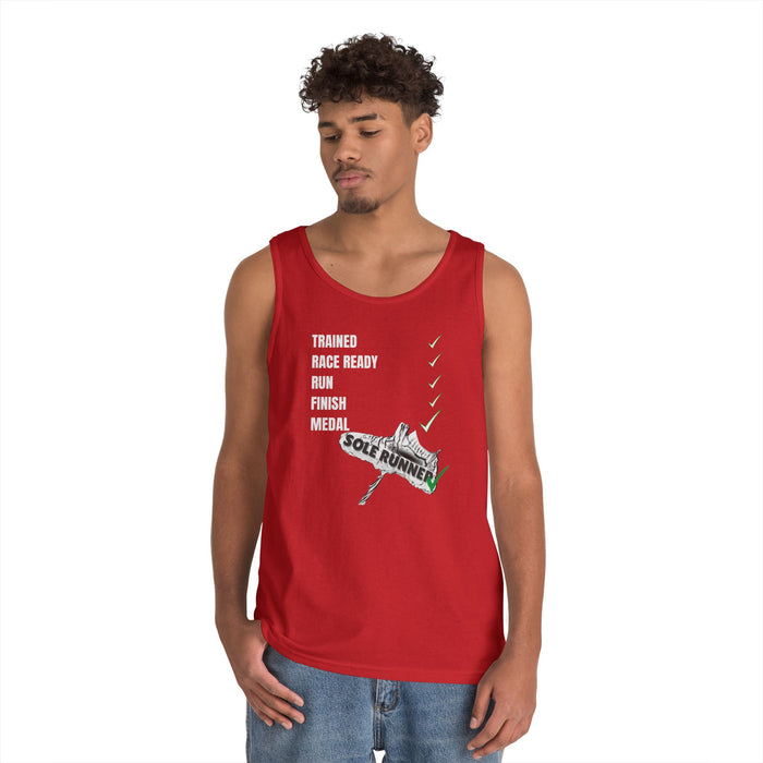 Trained To Medal: Unisex Heavy Cotton Tank Top