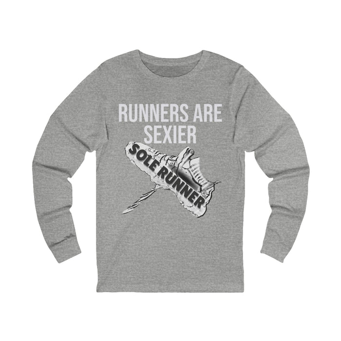 Runners Are Sexier-Sole Runner®: Unisex Jersey Long Sleeve Tee