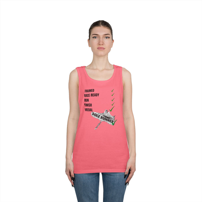 Trained To Medal: Unisex Heavy Cotton Tank Top