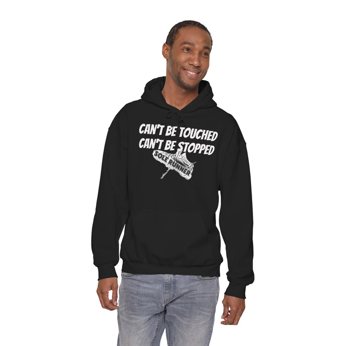 Can't Be Touched. Can't Be Stopped: Unisex Heavy Blend™ Hooded Sweatshirt