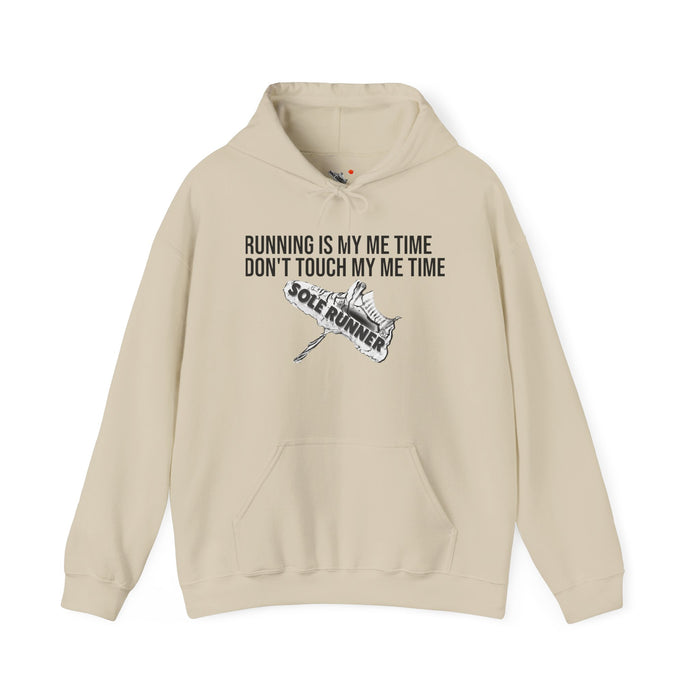 Running Is My Me Time. Don't Touch My Me Time: Unisex Heavy Blend™ Hooded Sweatshirt